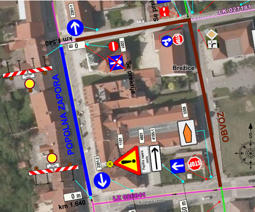 zapora ceste